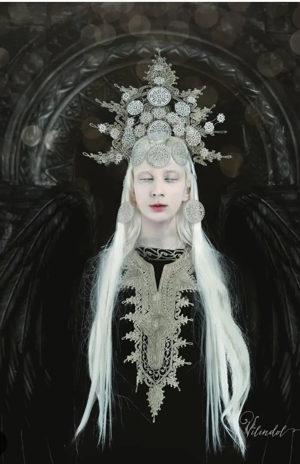Ethereal Majesty: The Enigmatic Queen of Shadows