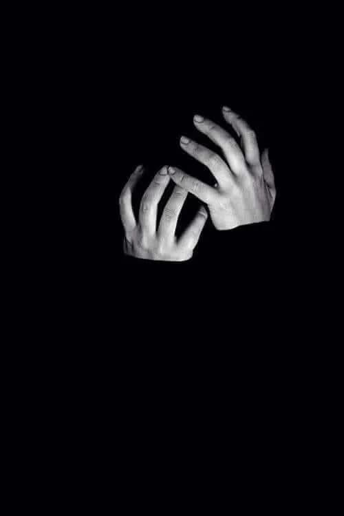 Whispers of Solitude: The Embrace of Shadows in Black and White