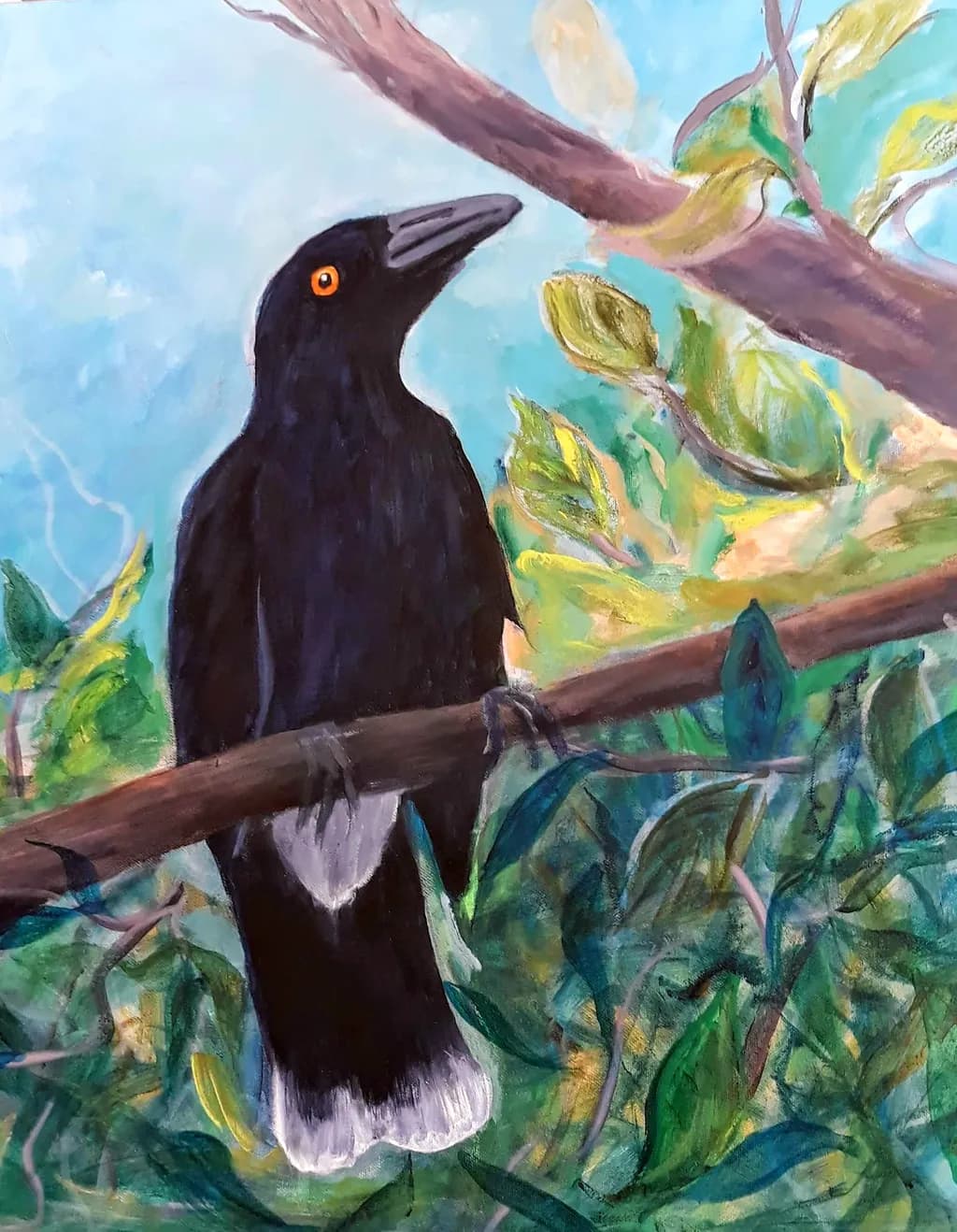 Blackbird in Bloom