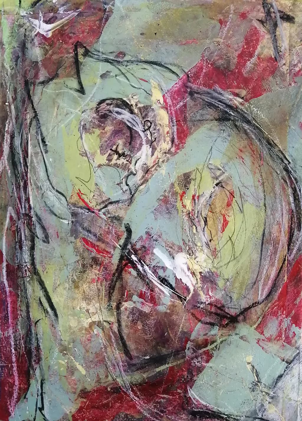 Whispers of Emotion: An Abstract Journey Through Color and Form