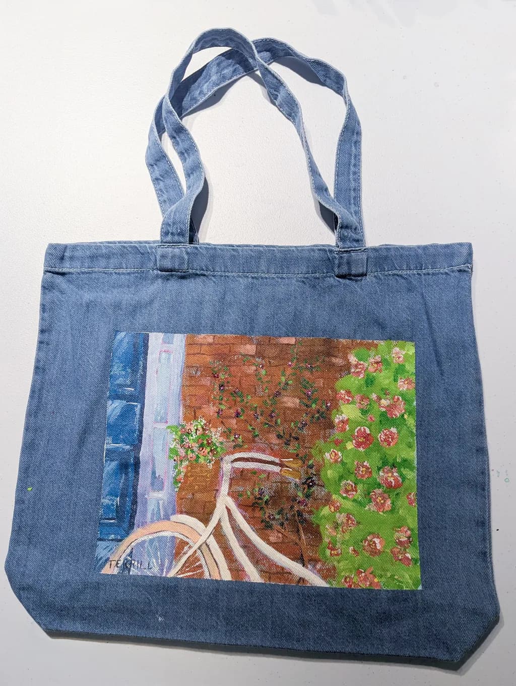 Bicycle Garden Tote
