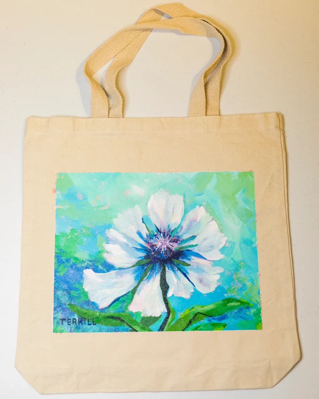 Bachelor Buttons Tote