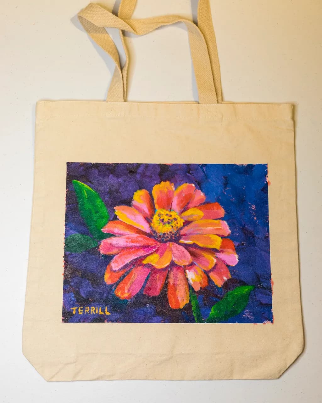 Zinnia Bloom Tote