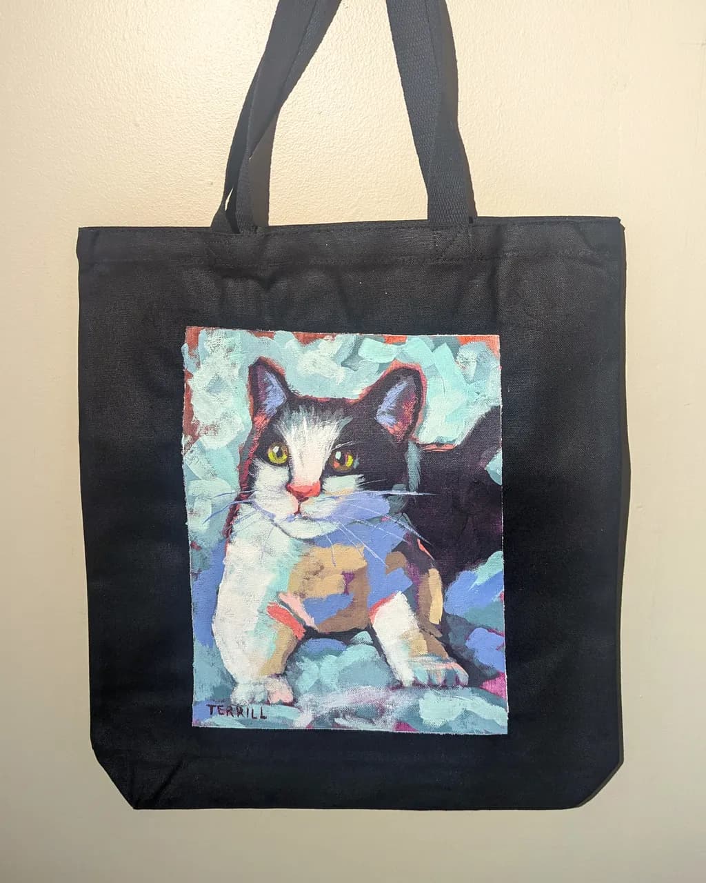"Tuxedo Cat Tote"