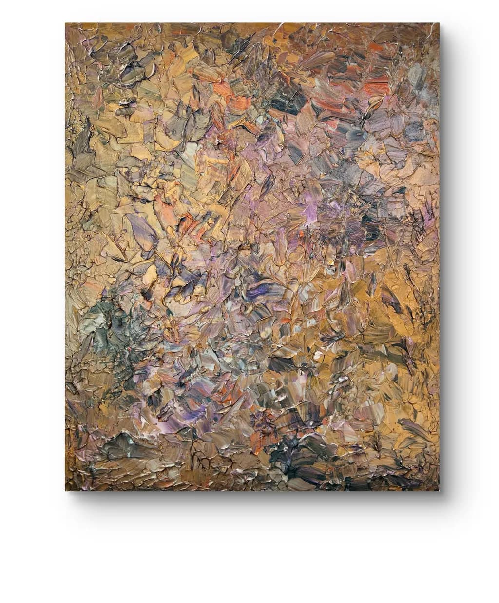 Whispers of Color: An Abstract Journey Through Layered Textures