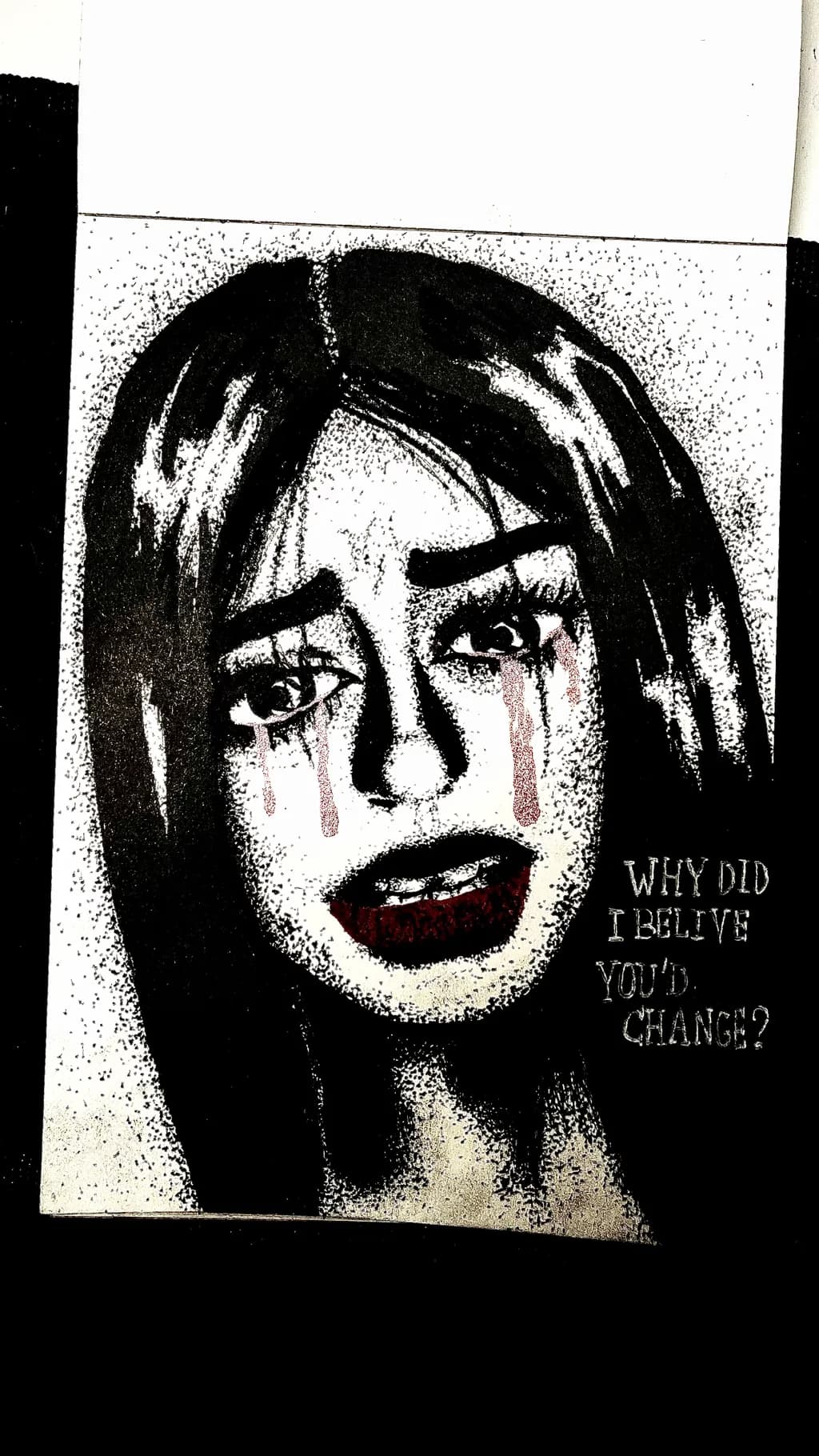 Emotional Echoes: A Portrait of Grief and Change