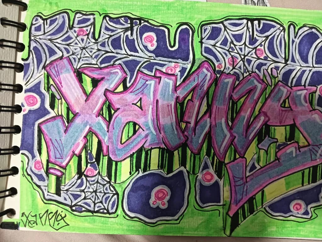 Vibrant Graffiti Dreams: A Kaleidoscope of Color and Urban Expression