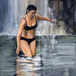 Beneath the Waterfall