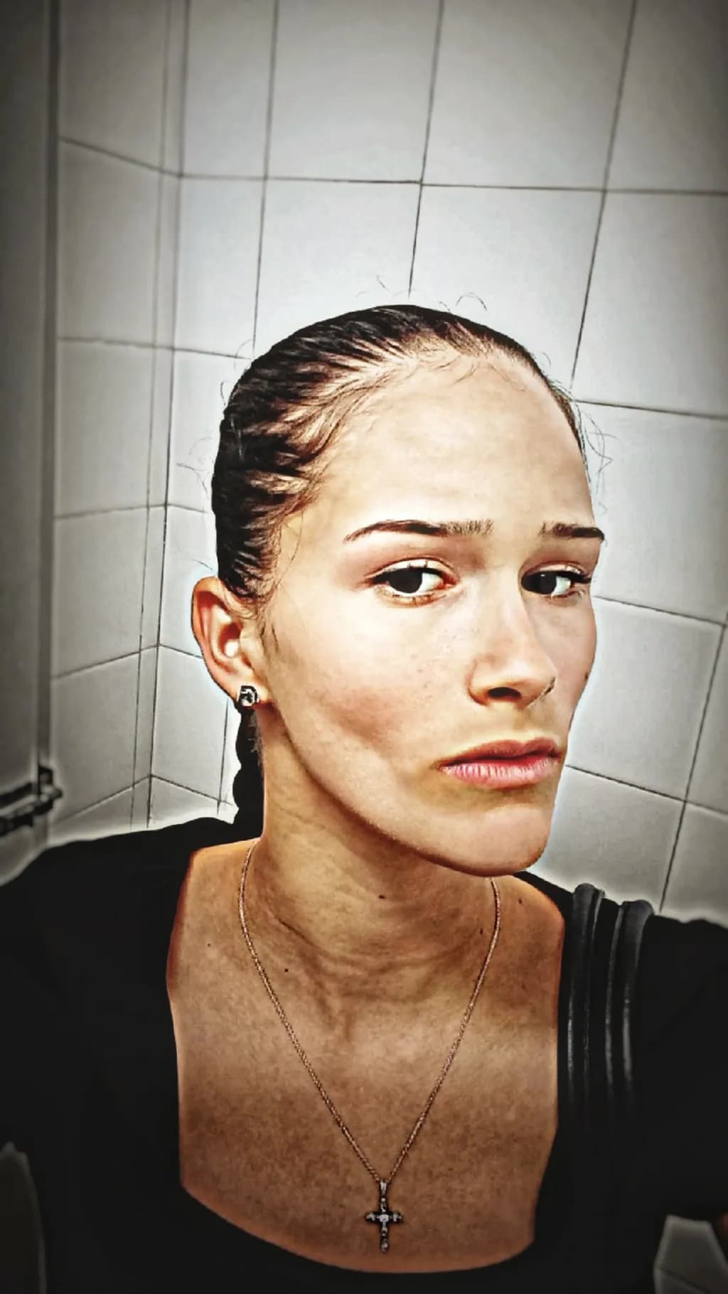 Serious Reflection: A Modern Portrait of Introspection