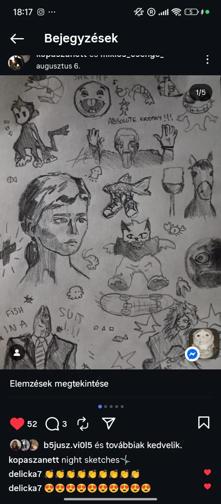 Whimsical Night Sketches: A Playful Exploration of Imagination and Expression
