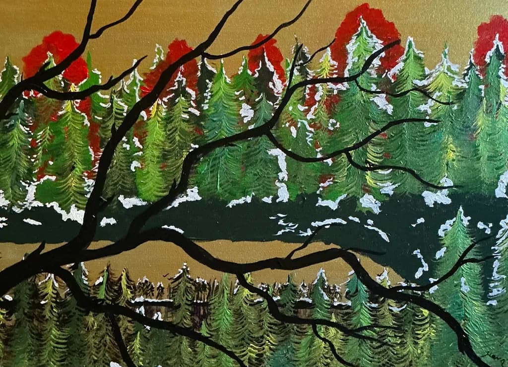 Whispers of Autumn: A Serene Forest Embrace
