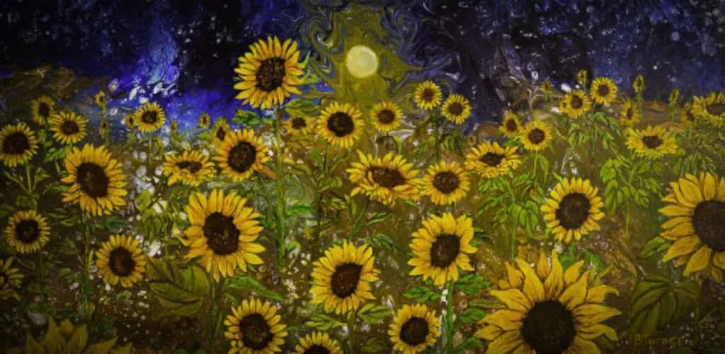 Sunlit Bloomscape