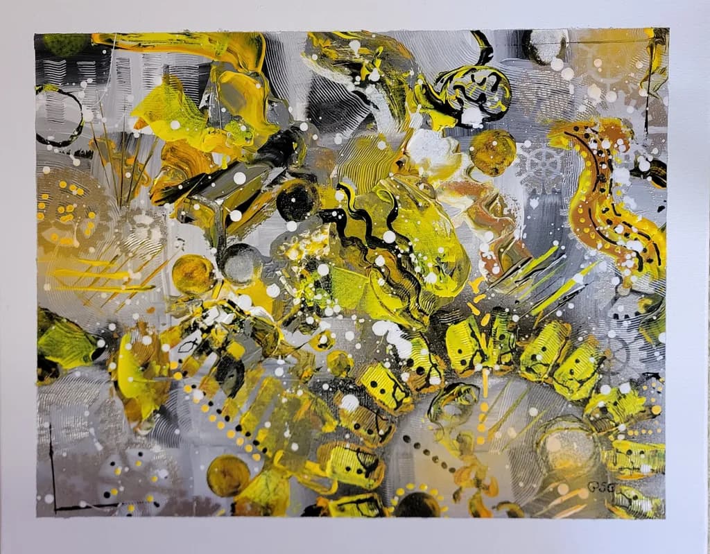 Yellow Abstract