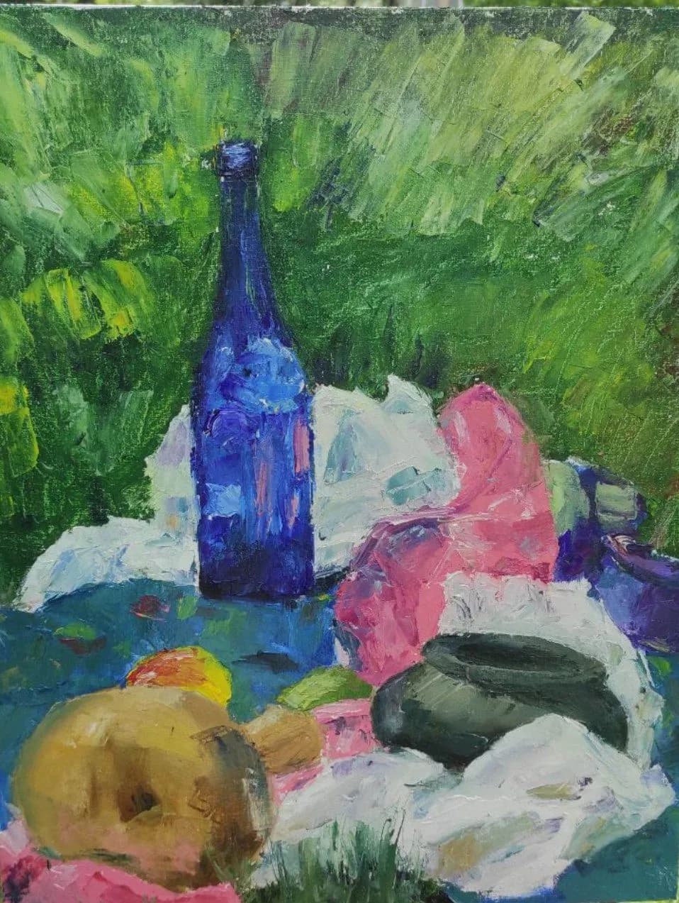 Vibrant Still Life: A Dance of Color and Form in Nature's Embrace