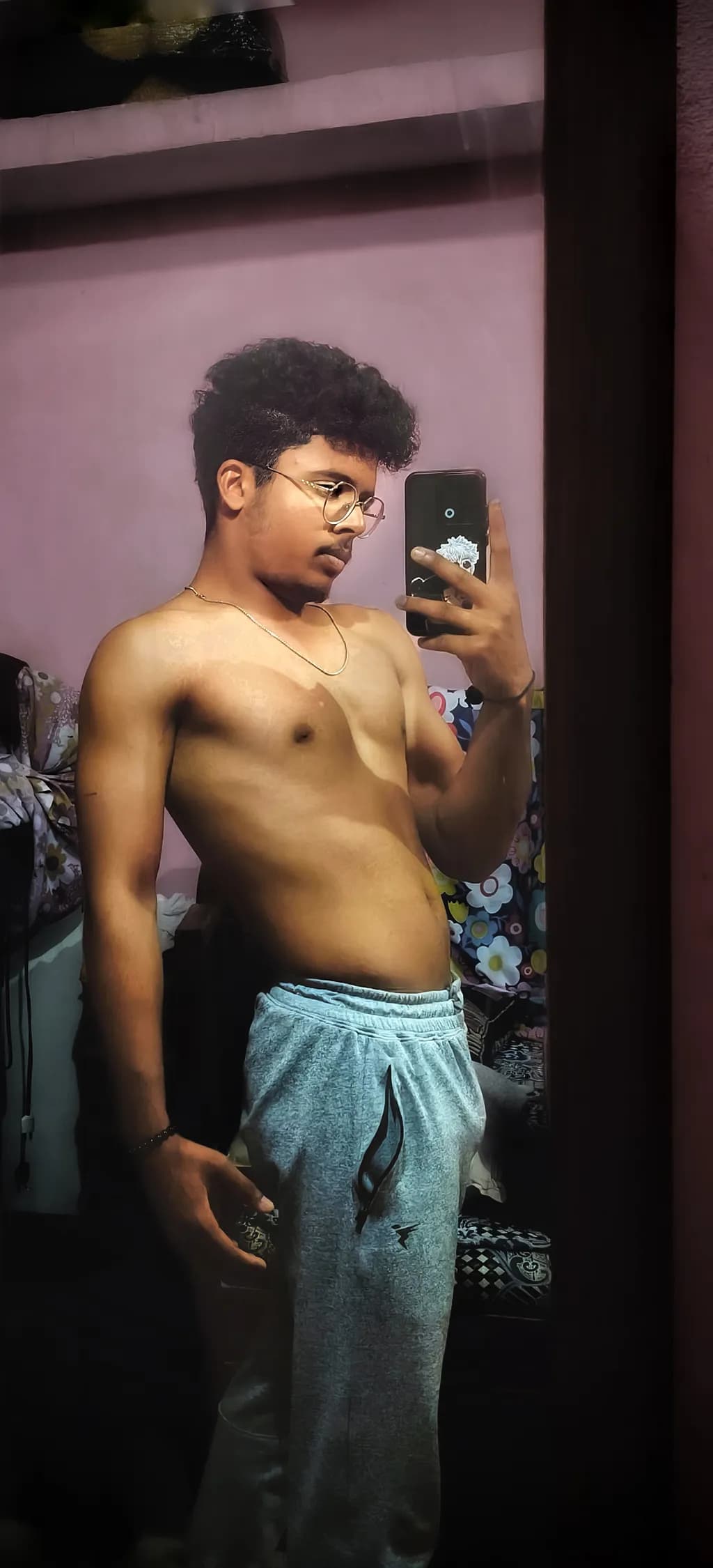 Reflections of Confidence: A Self-Portrait in the Mirror