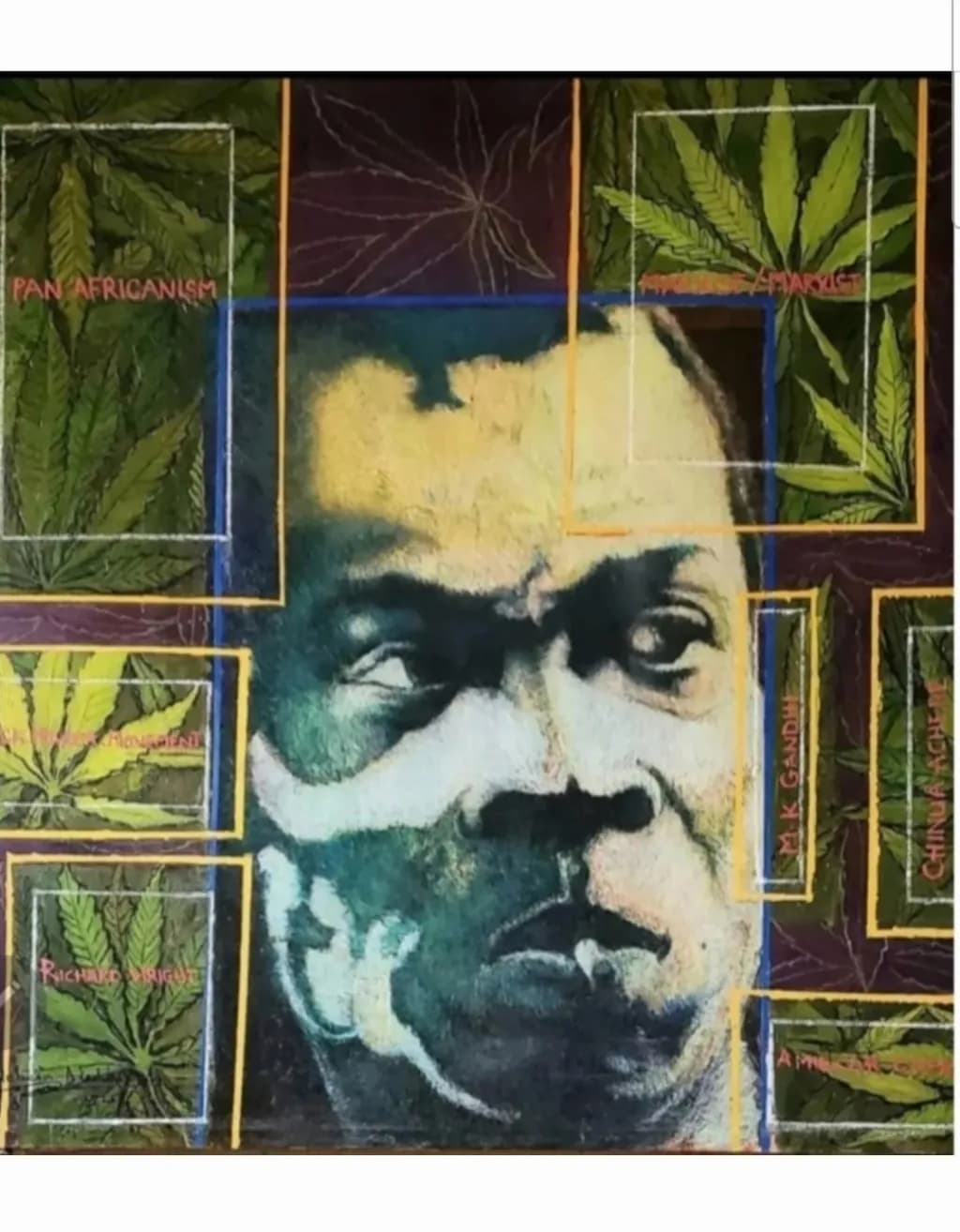 Cannabis Leaf Portrait