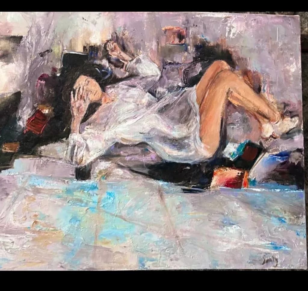 Reclined in Thought