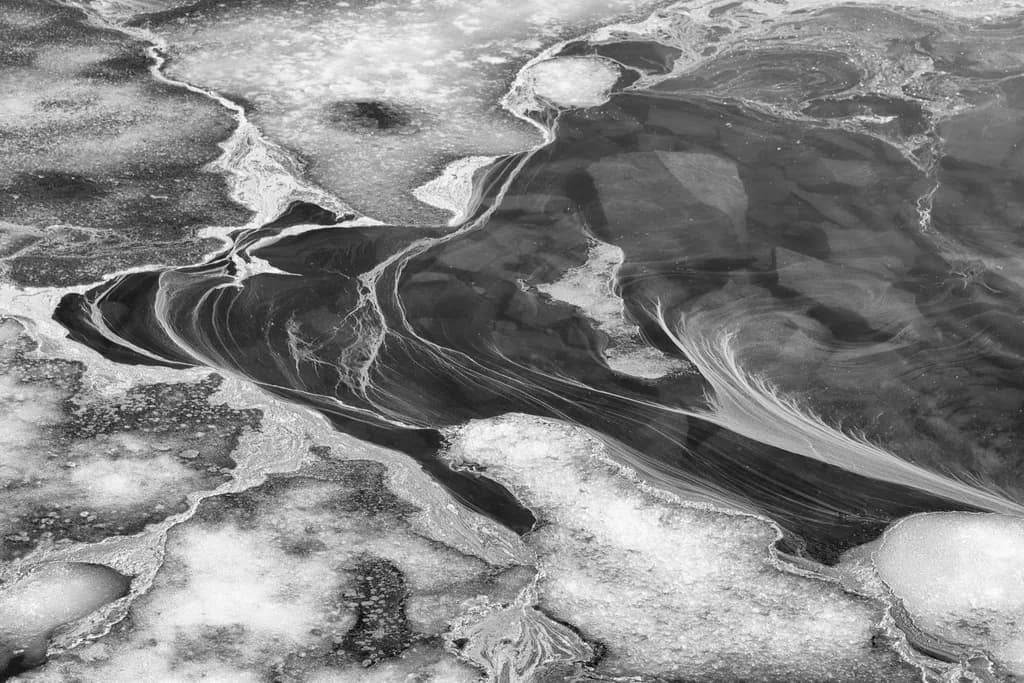 Solstice Ice Patterns