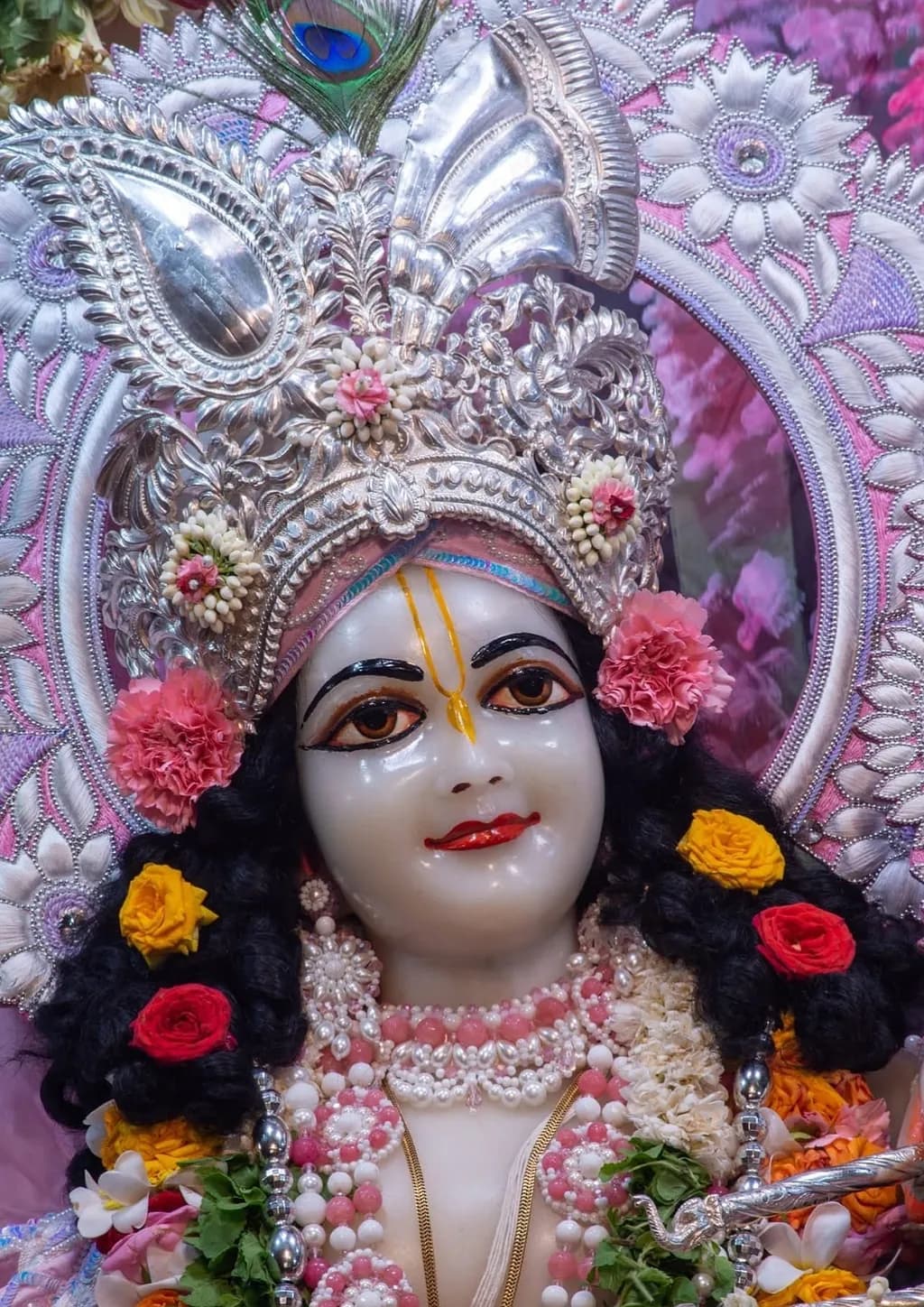 Divine Grace: A Colorful Tribute to Spiritual Tradition