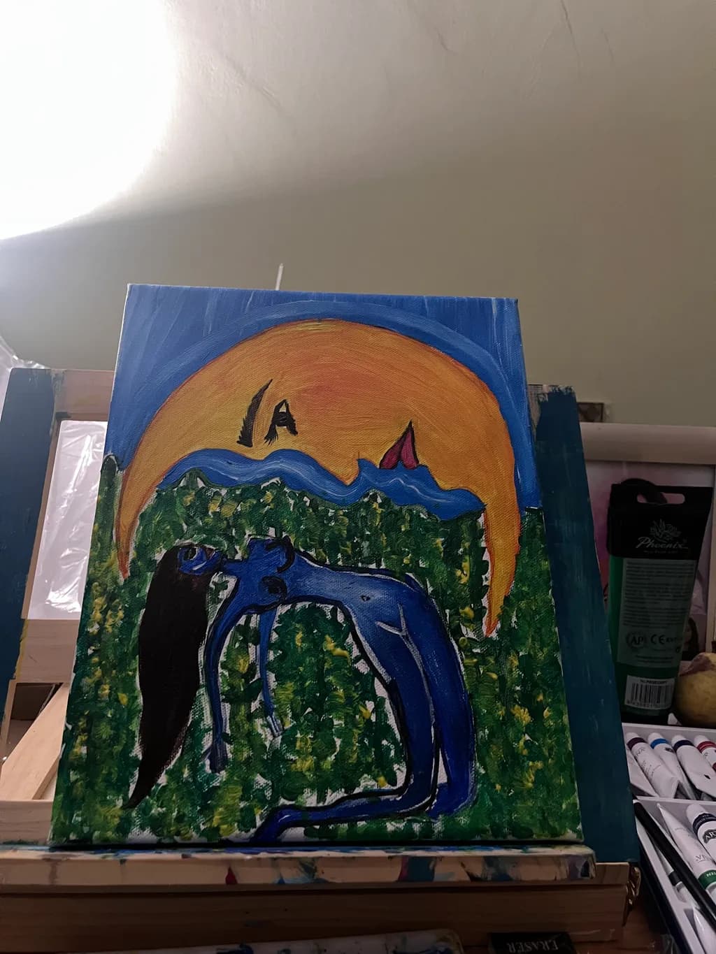 Whispers of the Blue Moon: A Journey Through Nature and Emotion