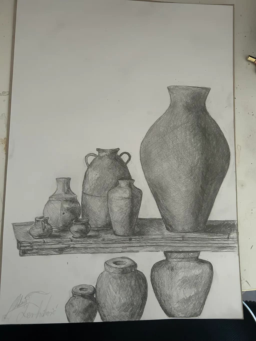 Whispers of Clay: A Still Life of Timeless Vessels
