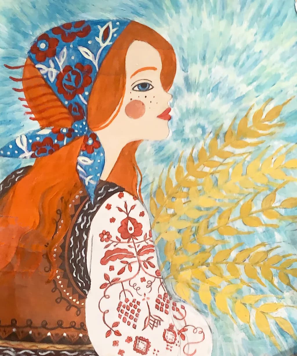 Whispers of Heritage: A Portrait of Grace and Tradition