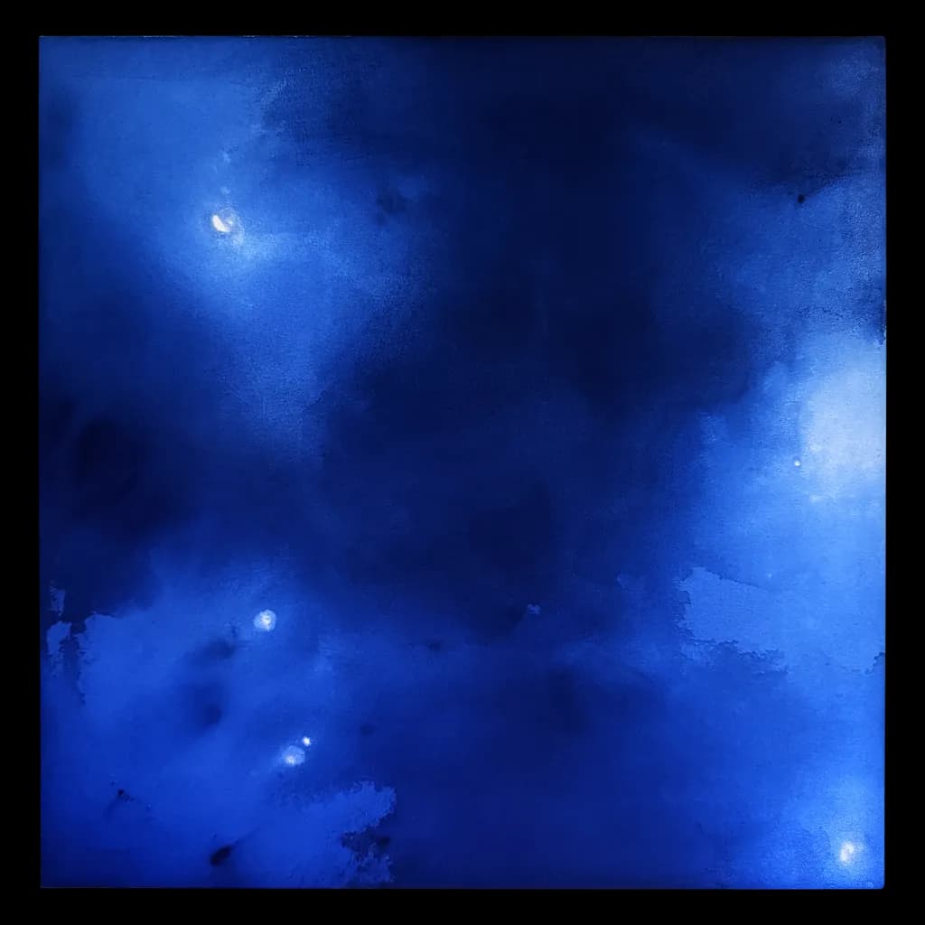 Celestial Depths: A Journey Through Shades of Blue