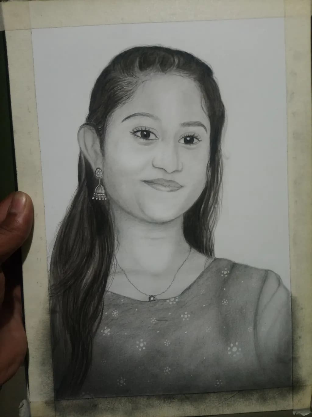 Radiant Monochrome Smile: A Portrait of Joyful Expression