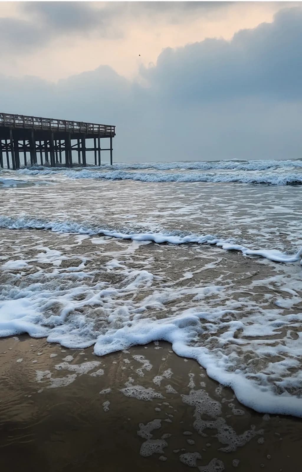 Pier and Ocean Foam