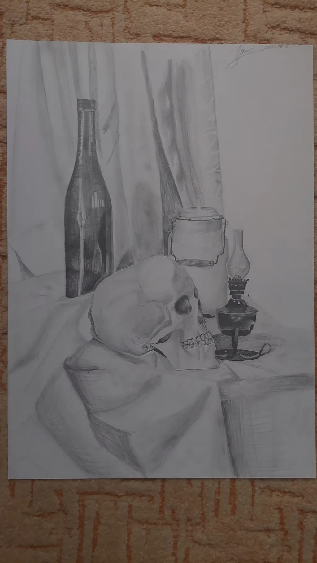 Ethereal Echoes: A Still Life of Time and Memory