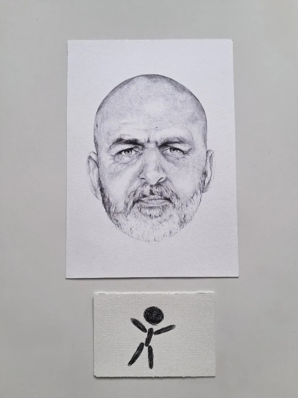 Timeless Gaze: A Portrait of Resilience and Character