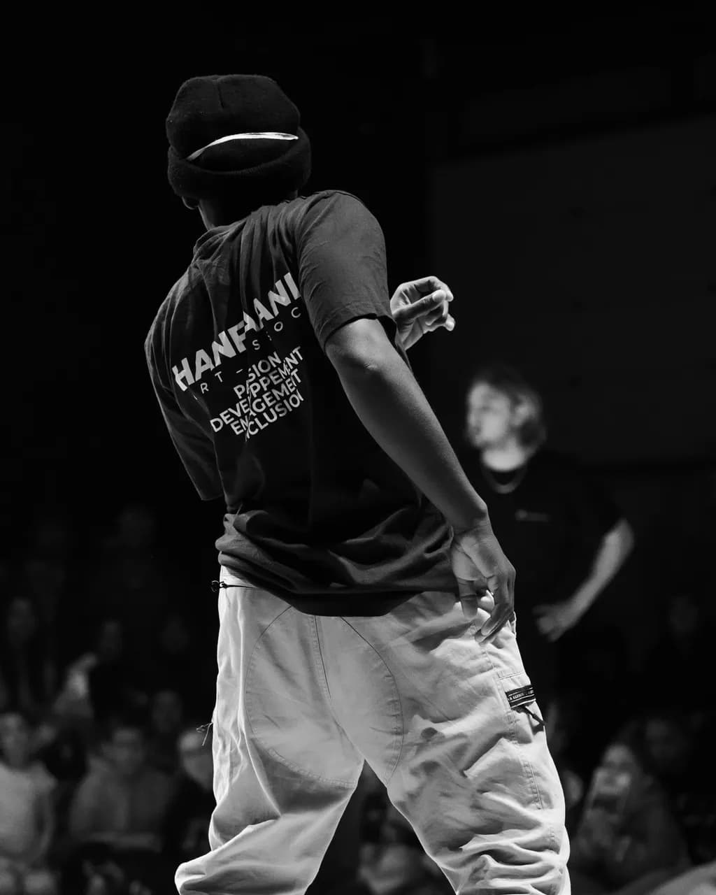 Rhythmic Expression: A Dance of Movement and Emotion in Black and White
