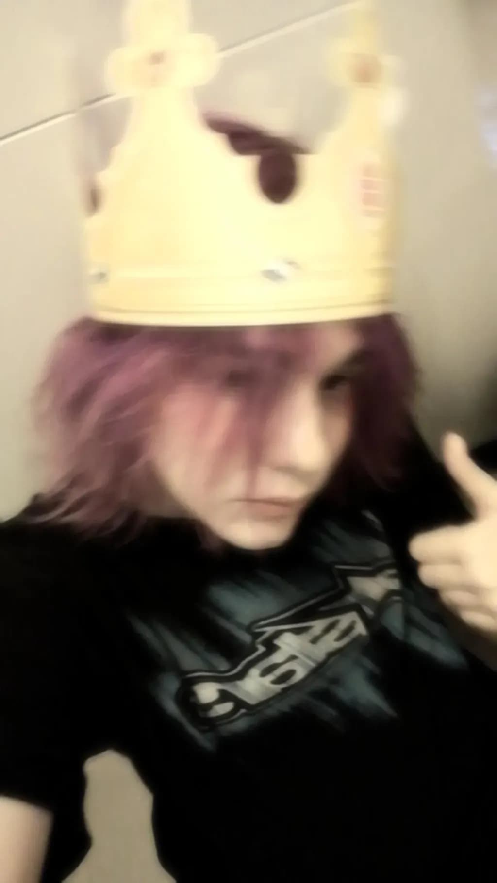 Crowned in Playfulness: A Portrait of Alternative Expression