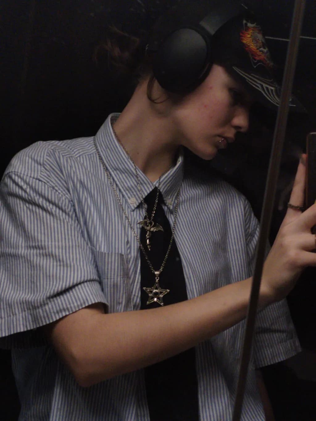Urban Reflection: A Portrait of Attitude and Style in Accessories