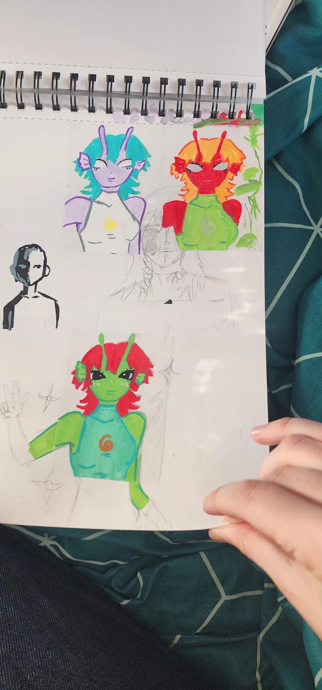 Vibrant Alien Characters: A Colorful Exploration of Imagination and Creativity