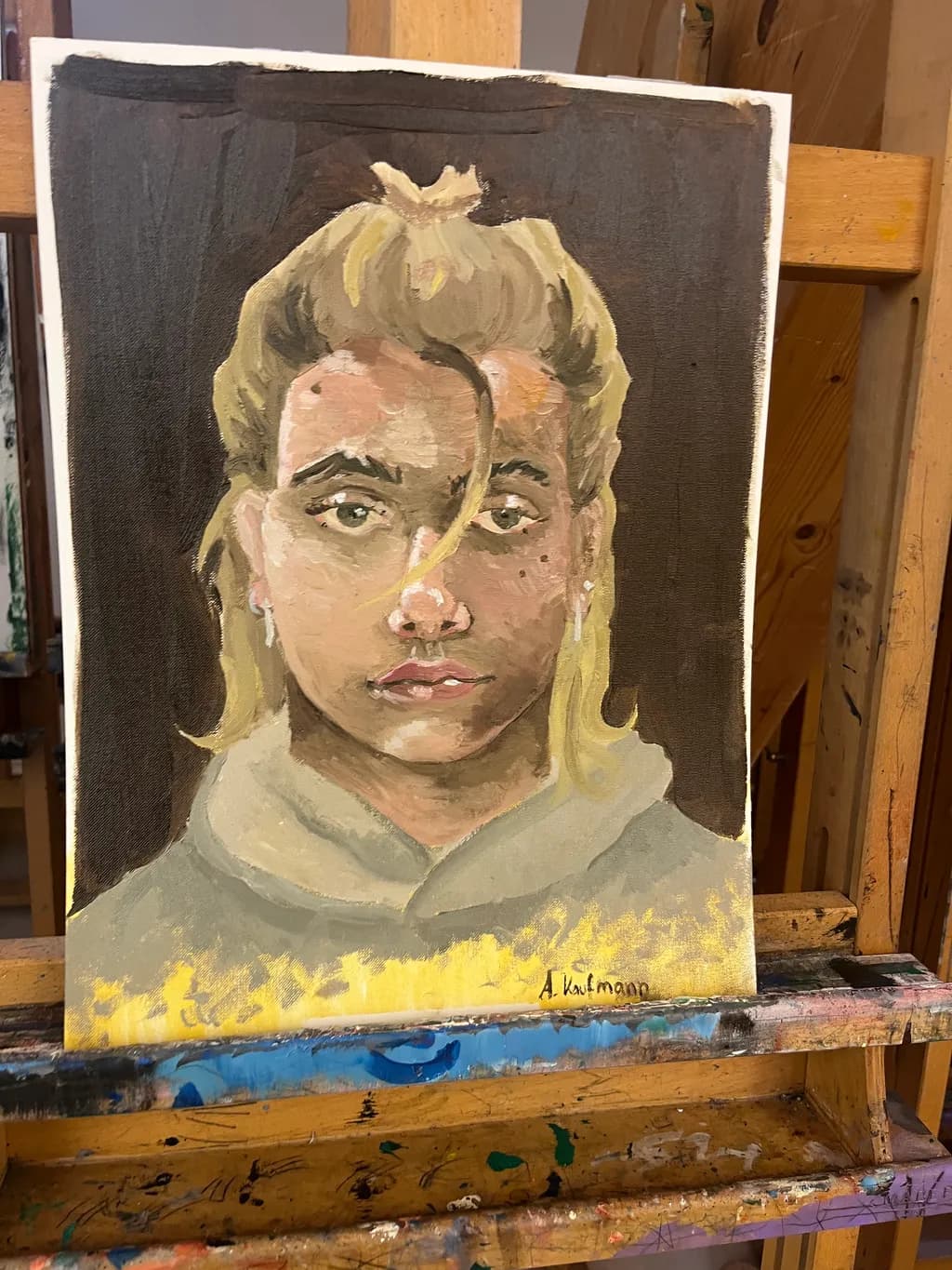 Whispers of Youth: A Portrait of Resilience and Identity