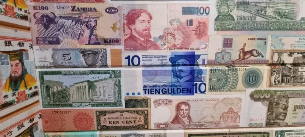 Currency Collage