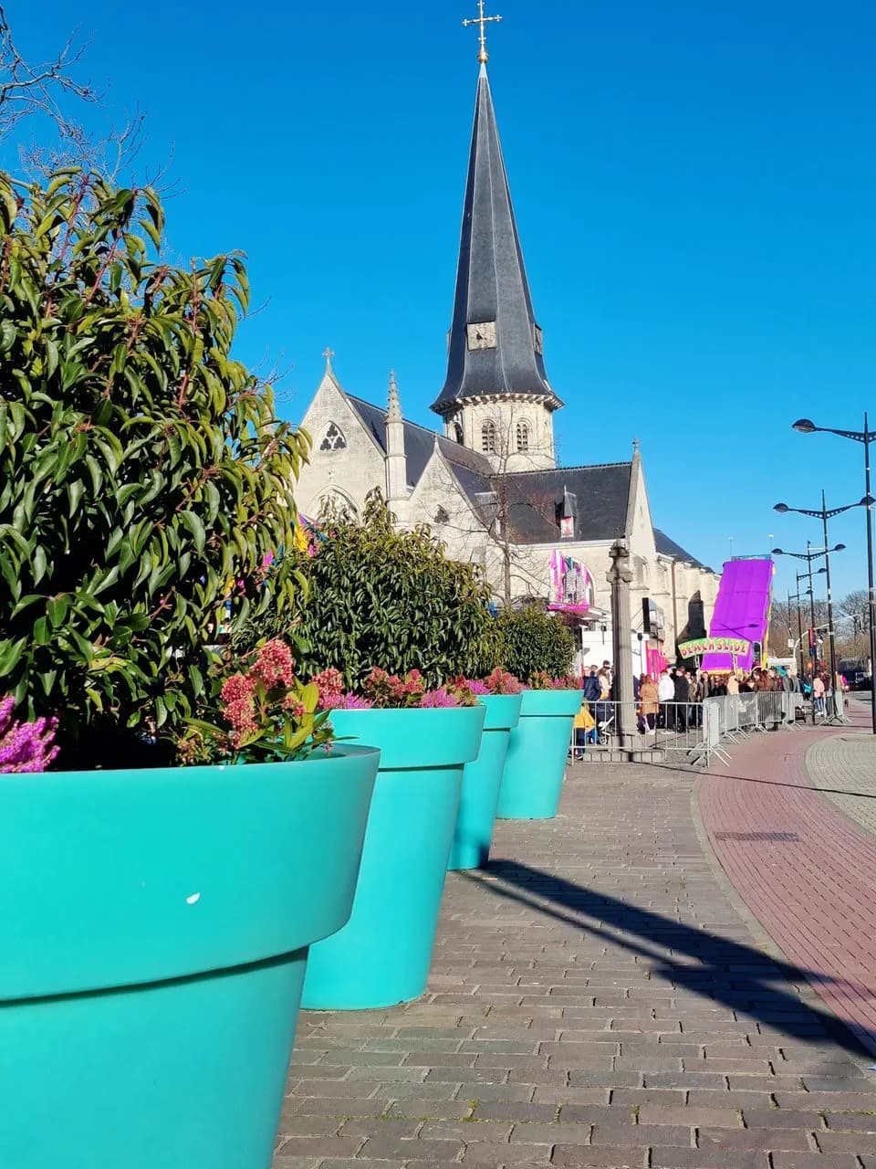 Church and Blooms