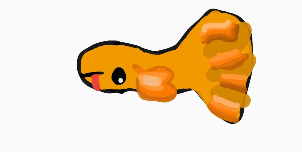 Whimsical Orange Fish: A Playful Dive into Imagination