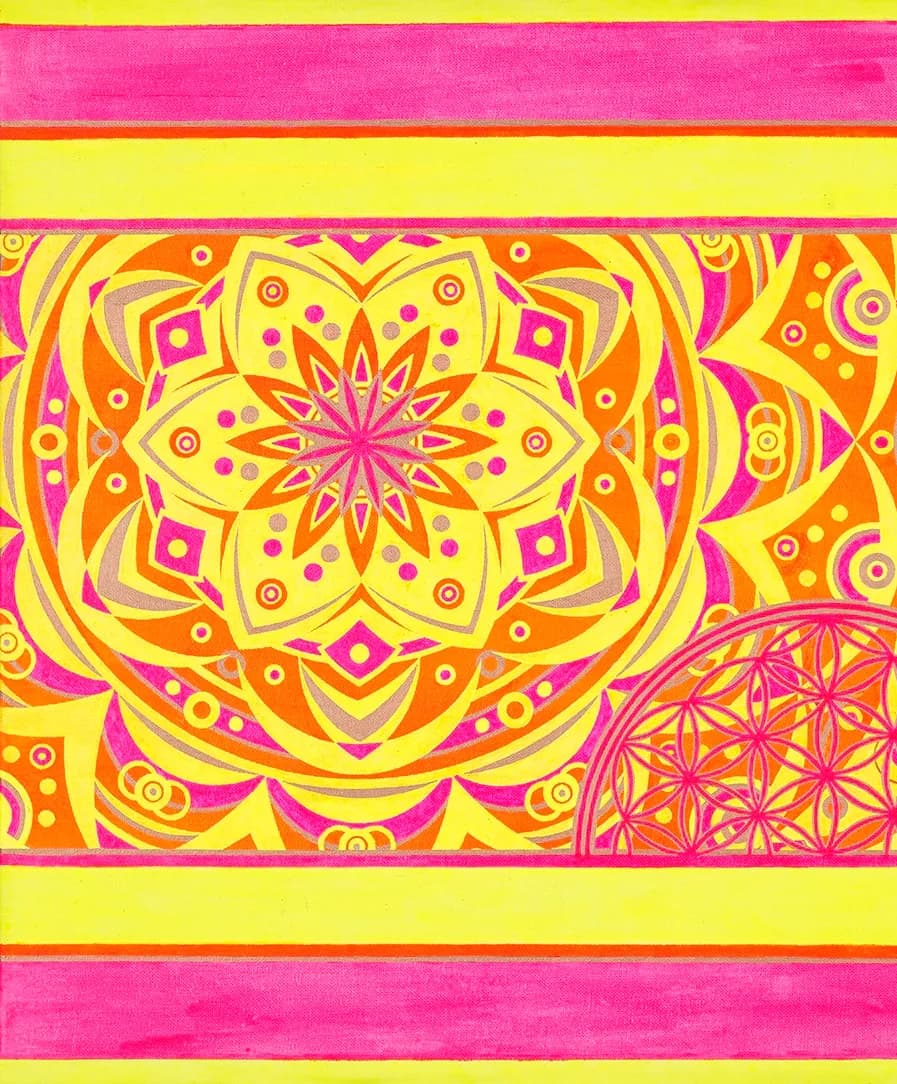 Vibrant Harmony: A Kaleidoscope of Colorful Mandalas and Geometric Patterns