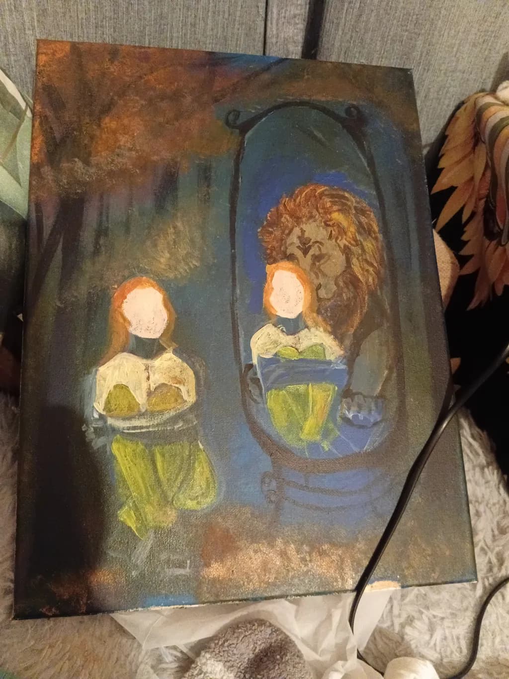 Whimsical Reflections: A Dreamlike Encounter with Nature and Imagination