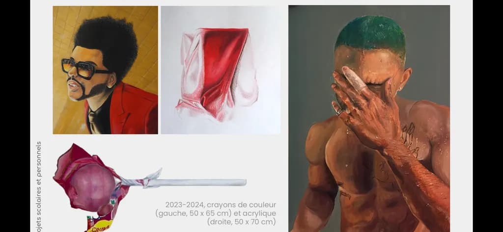 Vibrant Expressions: A Fusion of Color and Emotion in Contemporary Portraiture