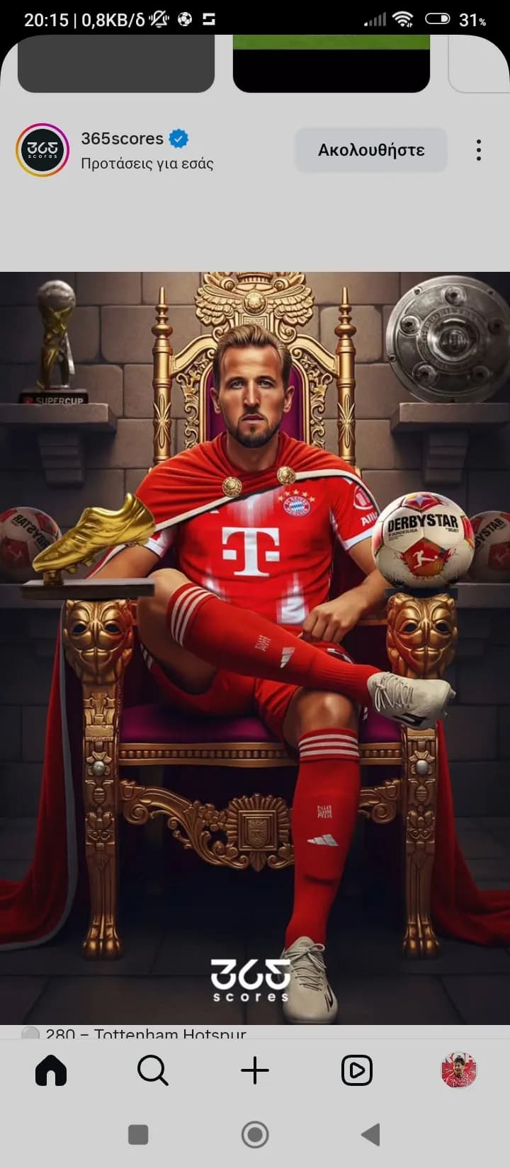 Regal Striker: The King of Football in Majestic Glory