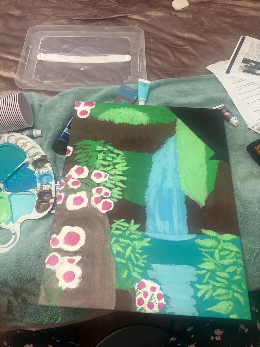 Hidden Waterfall View