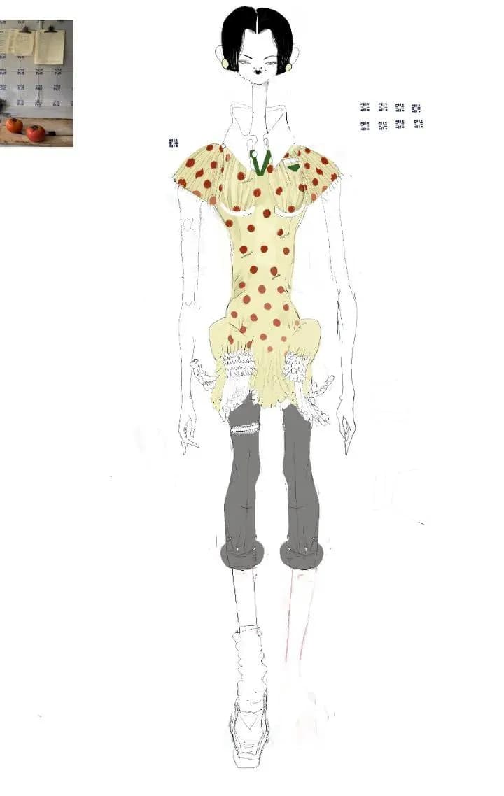 Whimsical Elegance: A Playful Fusion of Fashion and Fantasy