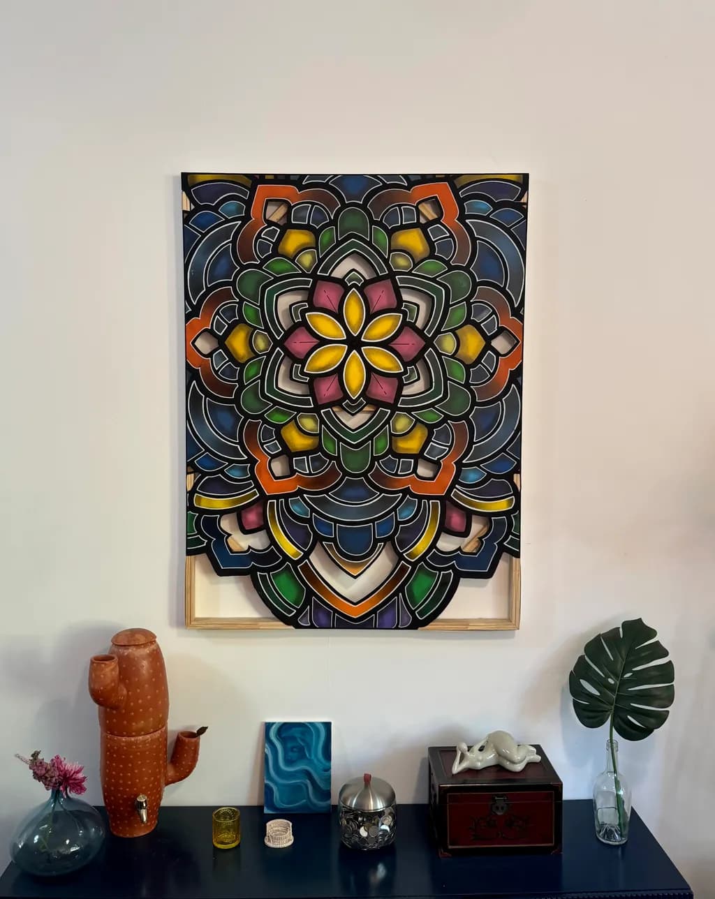 Vibrant Mandala Harmony: A Colorful Journey Through Design and Decor