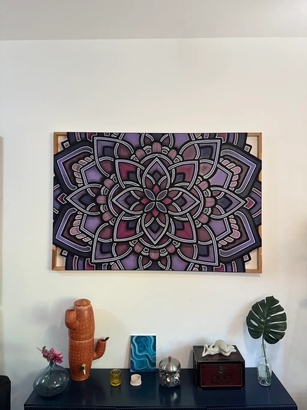 Radiant Mandala: A Journey Through Color and Symmetry in Contemporary Art