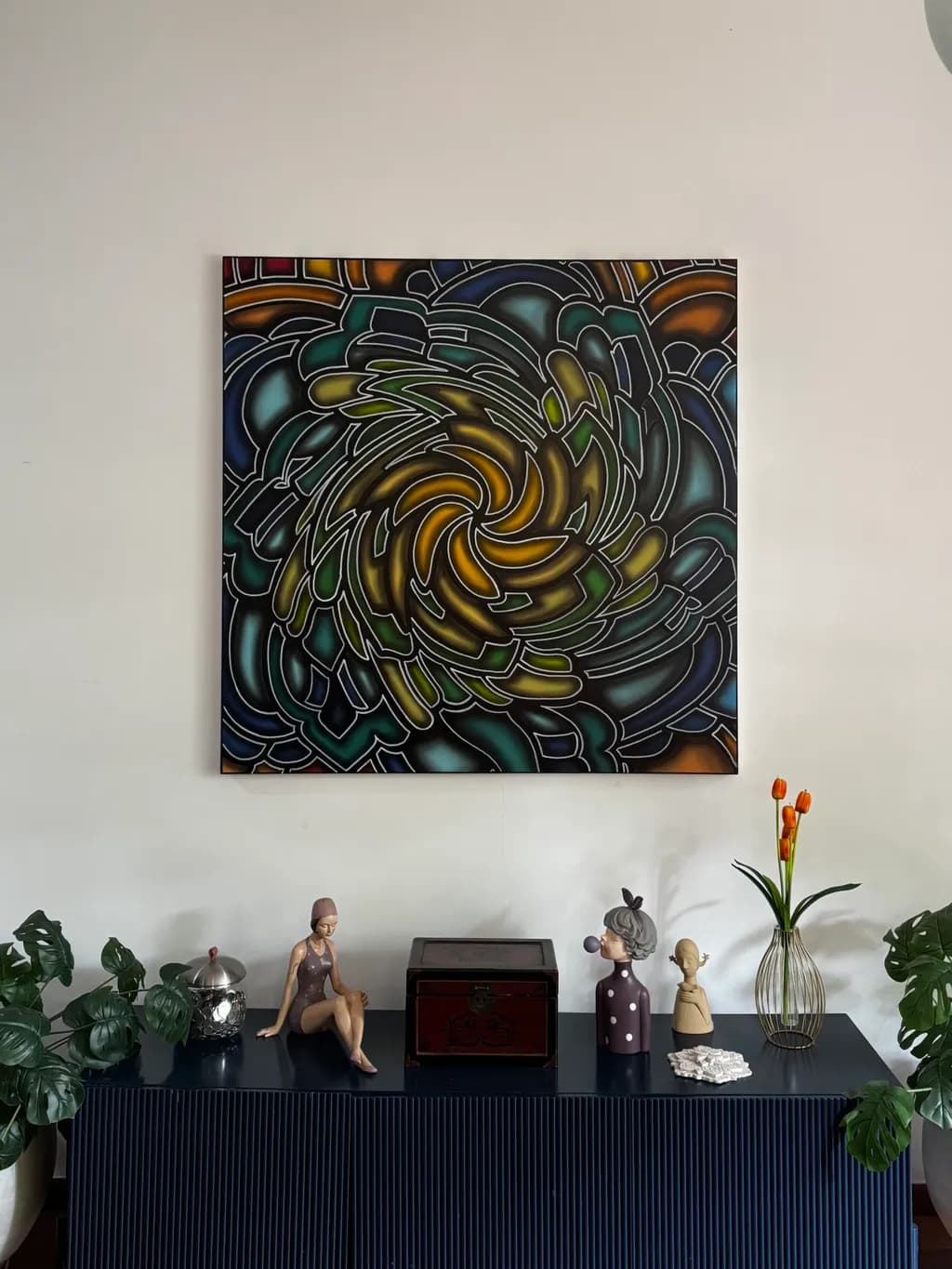 Swirling Mosaic