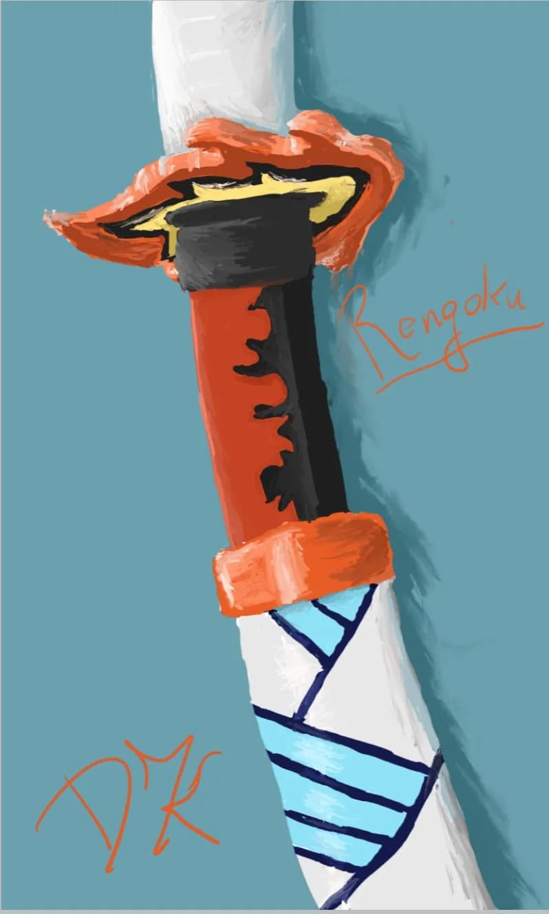 Rengoku's Flame: A Vibrant Tribute to the Spirit of the Sword