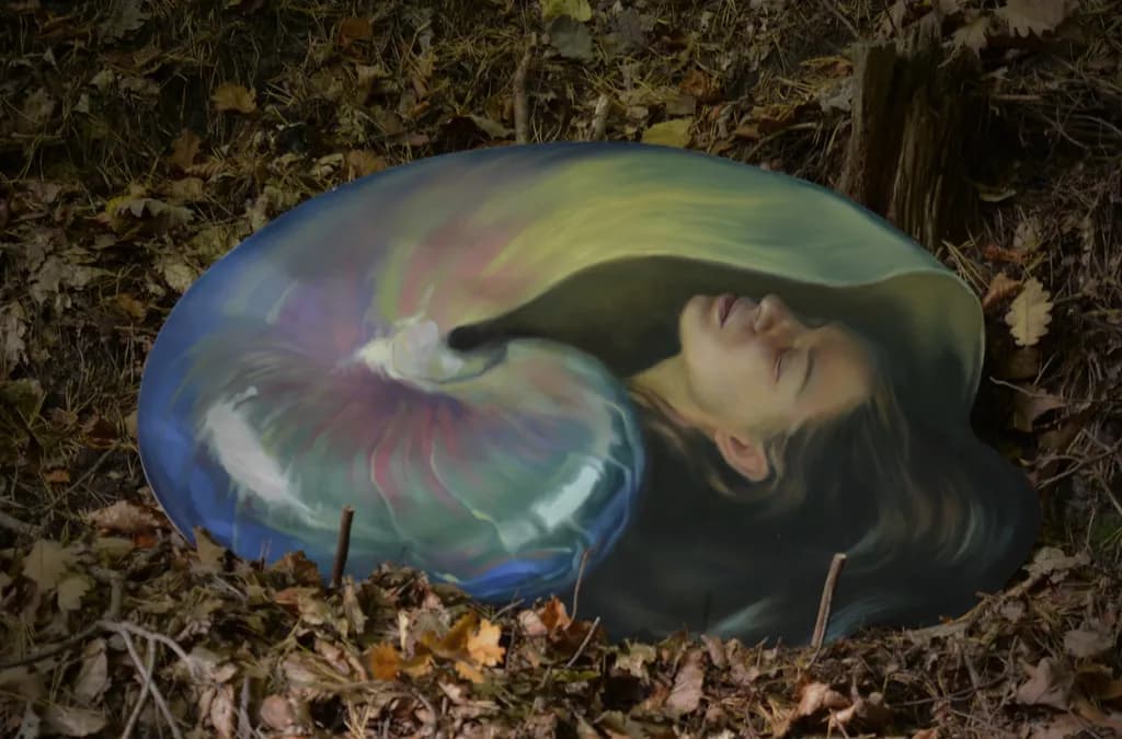Whispers of Serenity: A Dreamlike Encounter with Nature's Embrace